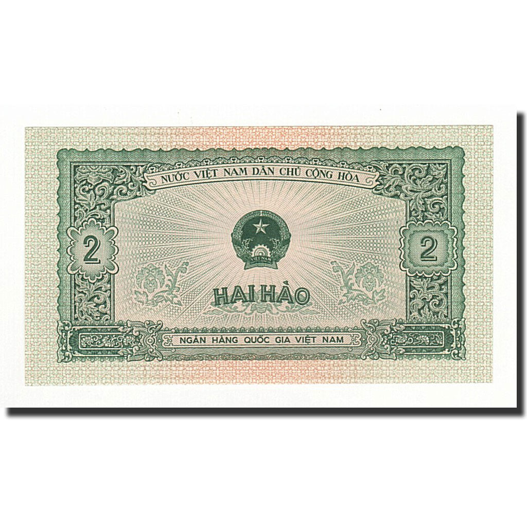 Banconote, Vietnam, 2 Hao, 1958, KM:69a, FDS