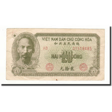 Vietnam, 20 Dong, 1951, KM:60b, BC