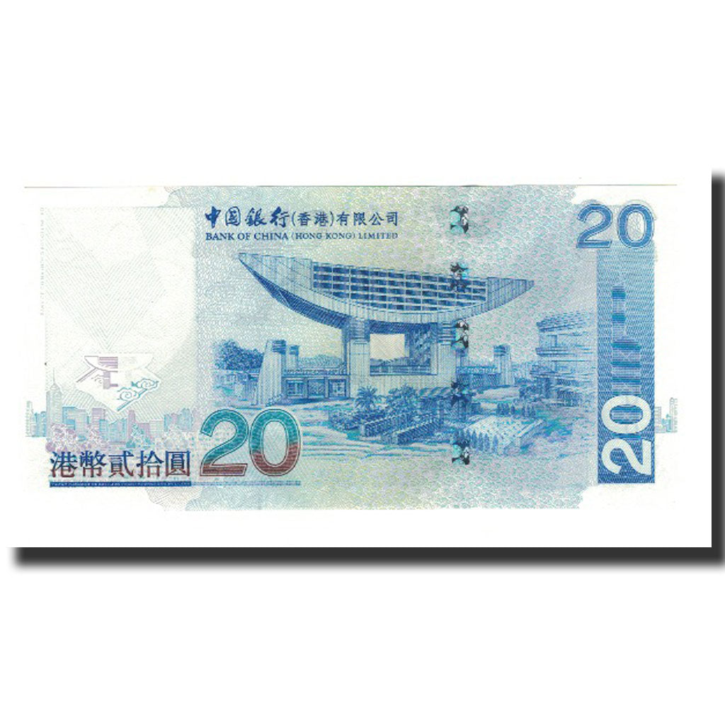 Banknote, Hong Kong, 20 Dollars, 2003-07-01, KM:335a, UNC(65-70)