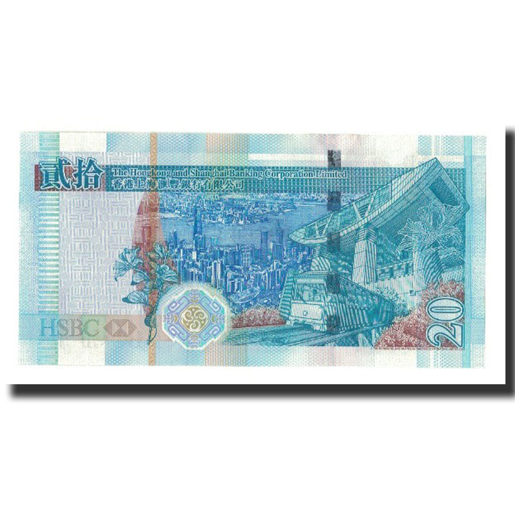 Banknote, Hong Kong, 20 Dollars, 2003-07-01, KM:207a, UNC(65-70)