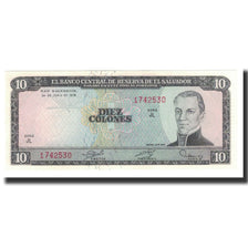 Billet, El Salvador, 10 Colones, 1976-06-24, KM:118a, NEUF