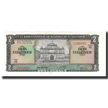 Banknote, El Salvador, 2 Colones, 1976-06-24, KM:124a, UNC(65-70)