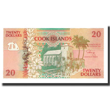 Billet, Îles Cook, 20 Dollars, Undated (1992), KM:9a, NEUF