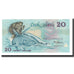 Billet, Îles Cook, 20 Dollars, Undated (1987), KM:5b, SUP+
