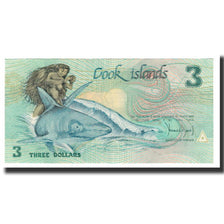 Cook Islands, 3 Dollars, 1992-10, KM:6, UNC(65-70)