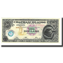 Geldschein, Neuseeland, 10 Dollars, 2001, KM:New, UNZ