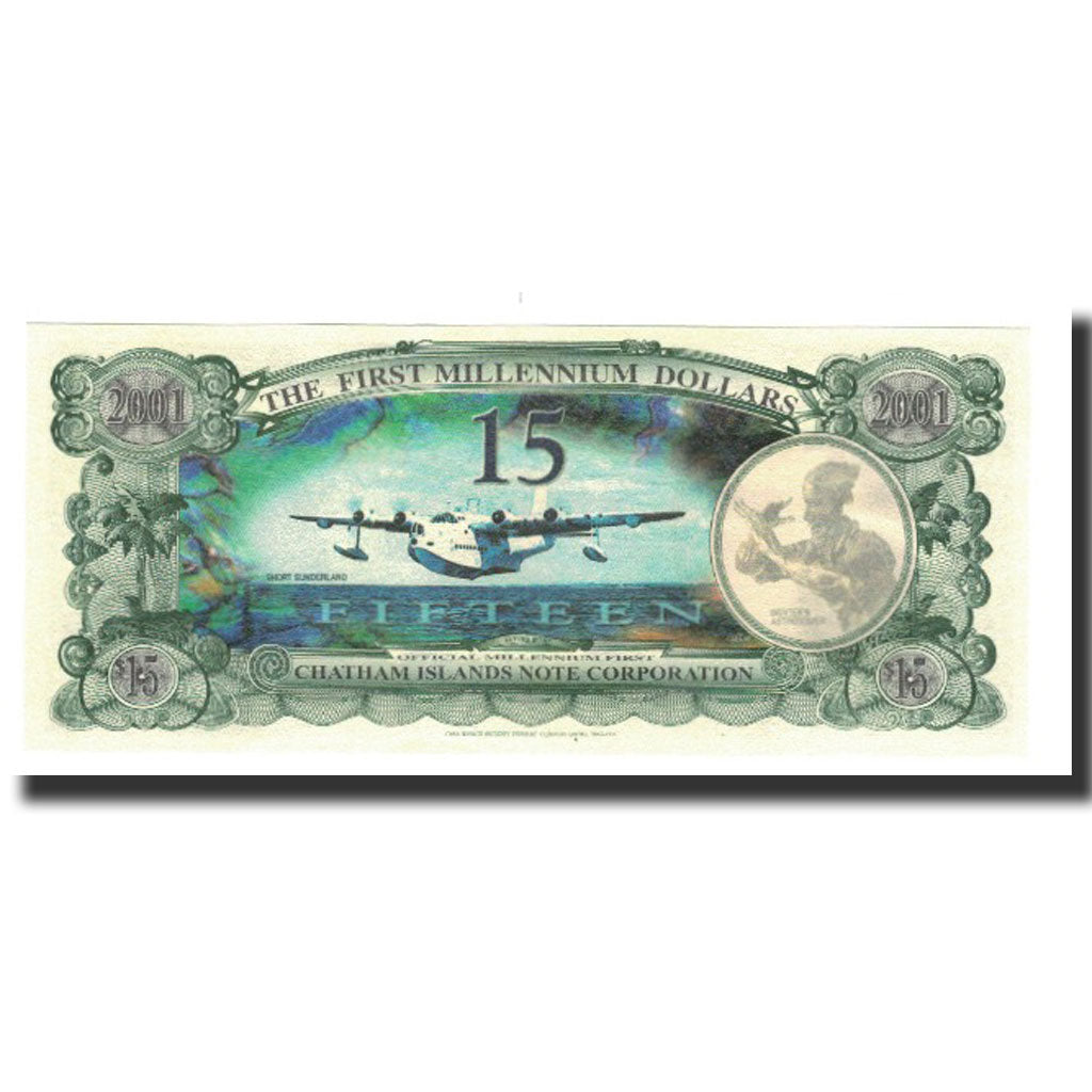 Banknote, New Zealand, 15 Dollars, 2001, KM:New, UNC(65-70)