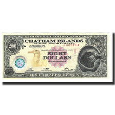 Biljet, Nieuw Zeeland, 8 Dollars, 2001, KM:New, NIEUW