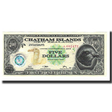 Billet, Nouvelle-Zélande, 5 Dollars, 2001, NEUF