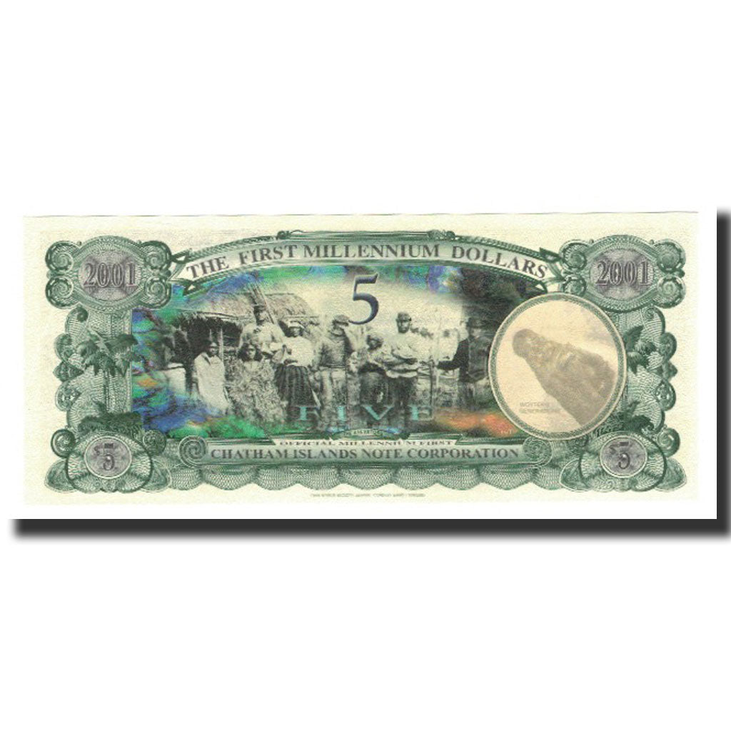 Banknote, New Zealand, 5 Dollars, 2001, UNC(65-70)