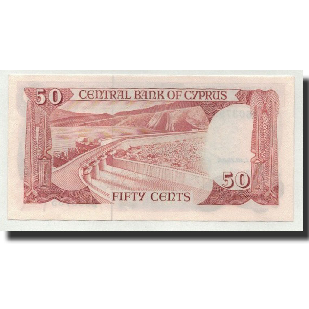 Billet, Chypre, 50 Cents, 1983-10-01, KM:49a, NEUF