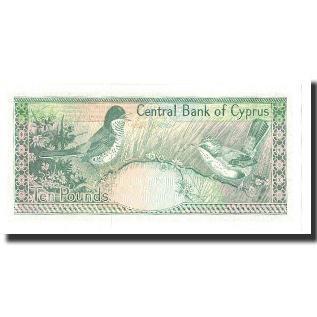 Banknote, Cyprus, 10 Pounds, 1995-09-01, KM:55d, UNC(65-70)