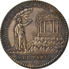 France, Masonic, Token, 1785, AU(55-58), Silver, Labouret #344, 10.84