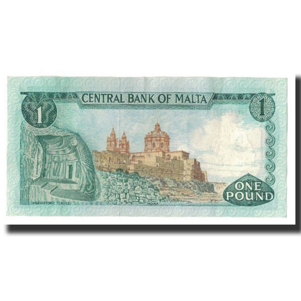 Malta, 1 Lira, L.1967 (1973), KM:31a, UNC(65-70)
