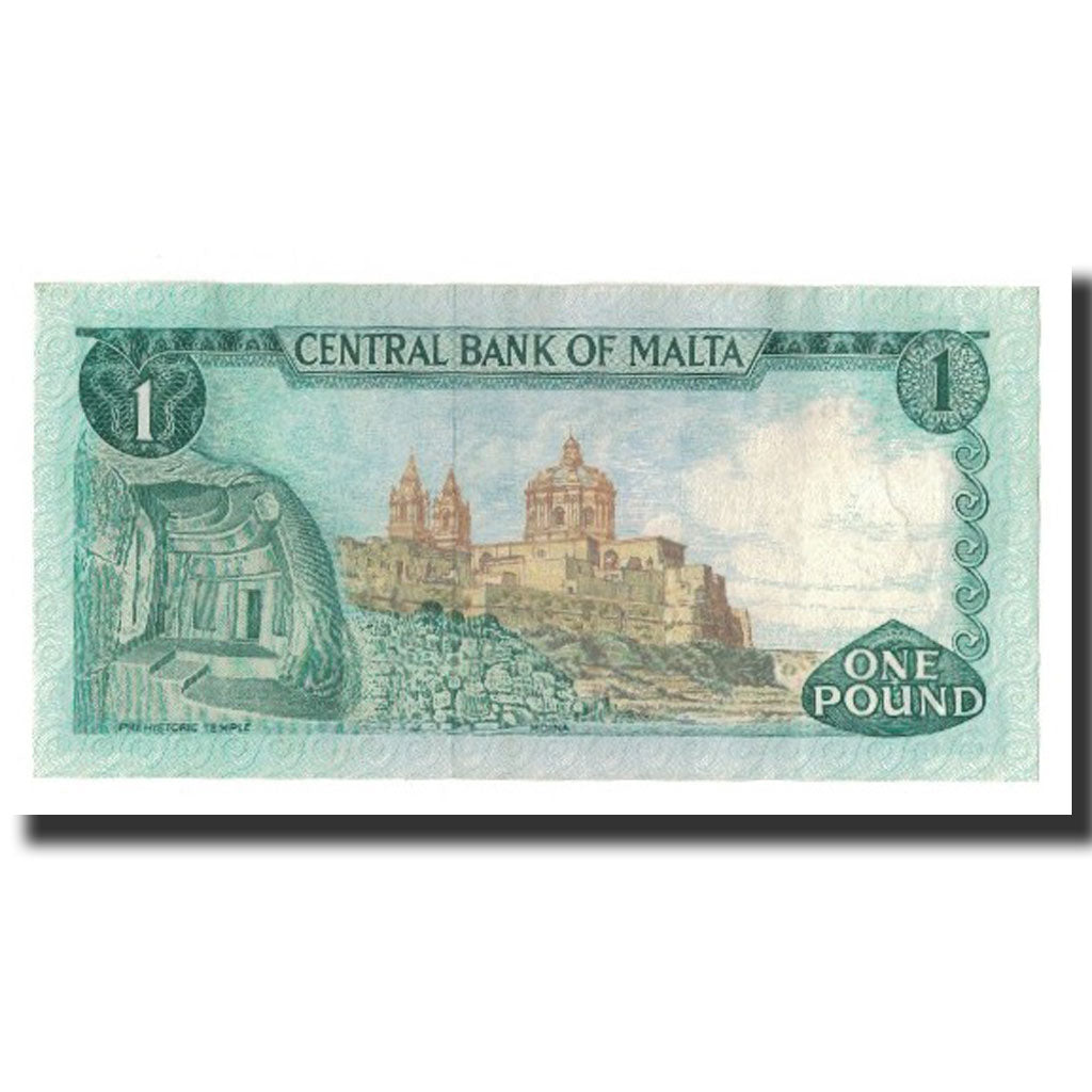 Banknote, Malta, 1 Lira, L.1967 (1973), KM:31f, UNC(65-70)