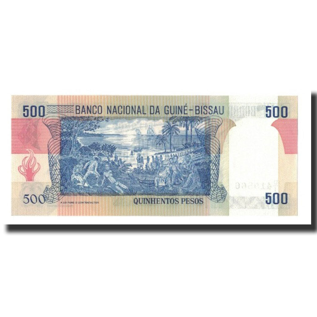 Banknote, Guinea-Bissau, 500 Pesos, 1983-02-28, KM:7a, UNC(65-70)