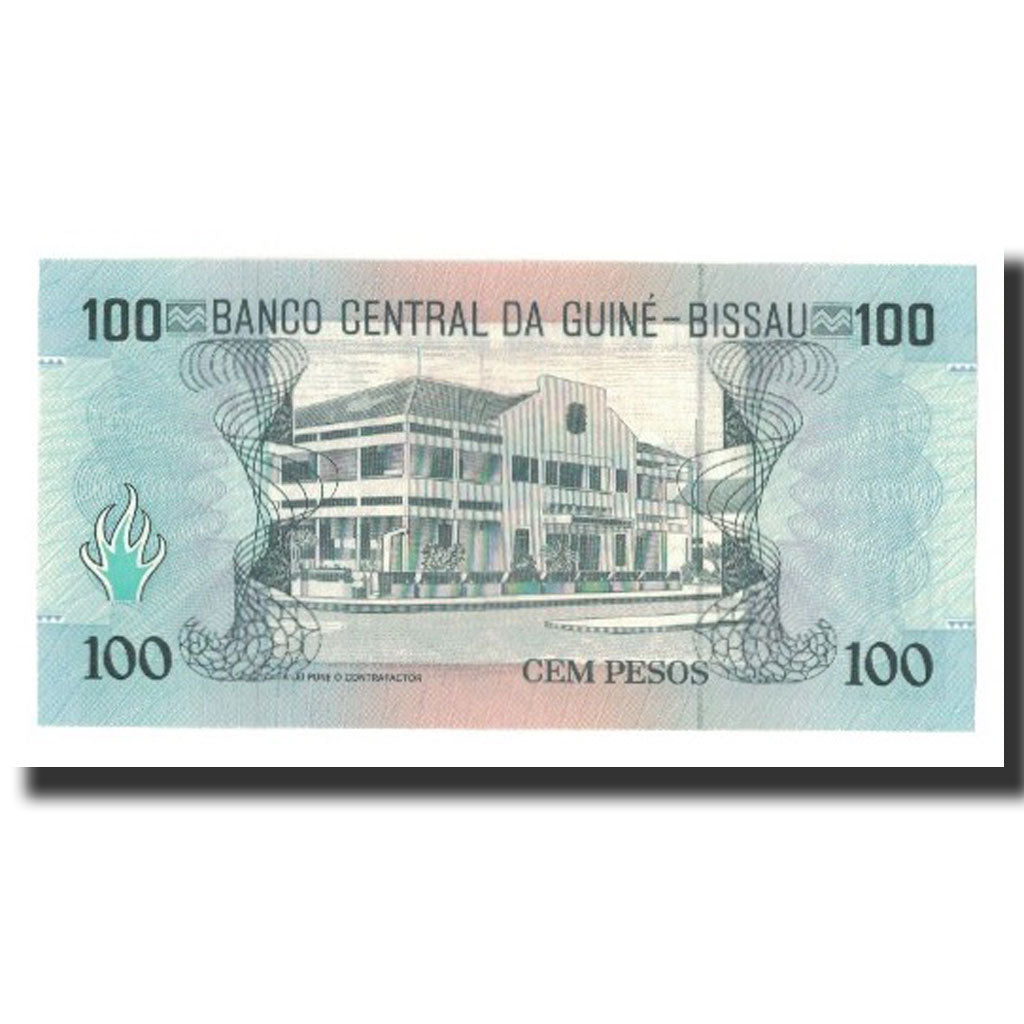 Banknote, Guinea-Bissau, 100 Pesos, 1990-03-01, KM:11, UNC(65-70)