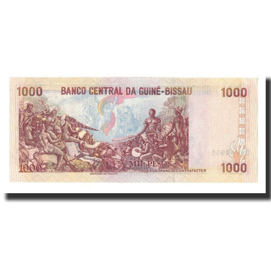 Banknote, Guinea-Bissau, 1000 Pesos, 1990-03-01, KM:13a, UNC(65-70)