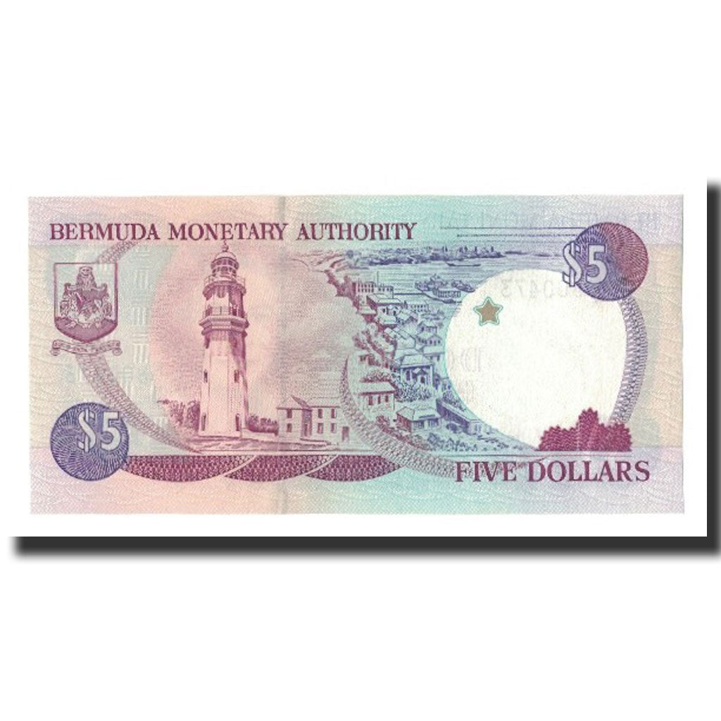 Bermuda, 5 Dollars, 1997-06-10, KM:41d, UNC(65-70)