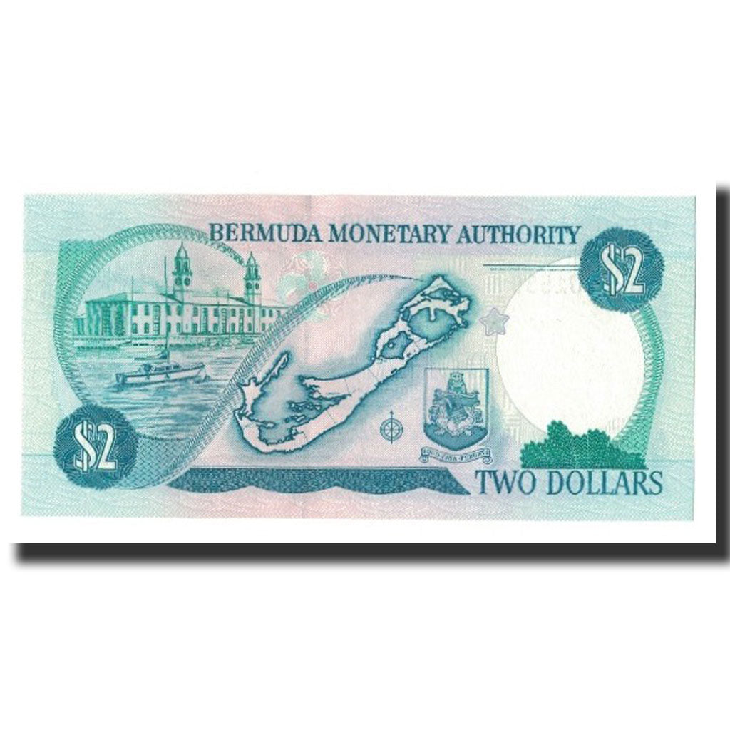 Billet, Bermuda, 2 Dollars, 1997-06-06, KM:40Ab, NEUF