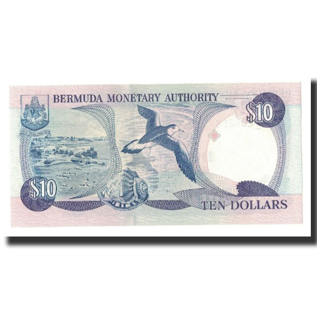 Banknote, Bermuda, 10 Dollars, 1997-06-17, KM:42c, UNC(65-70)