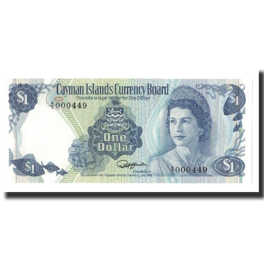 Cayman Islands, 1 Dollar, L.1974, KM:5f, UNC(65-70)