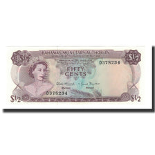 Bahamas, 1/2 Dollar, L.1968, KM:26a, FDS