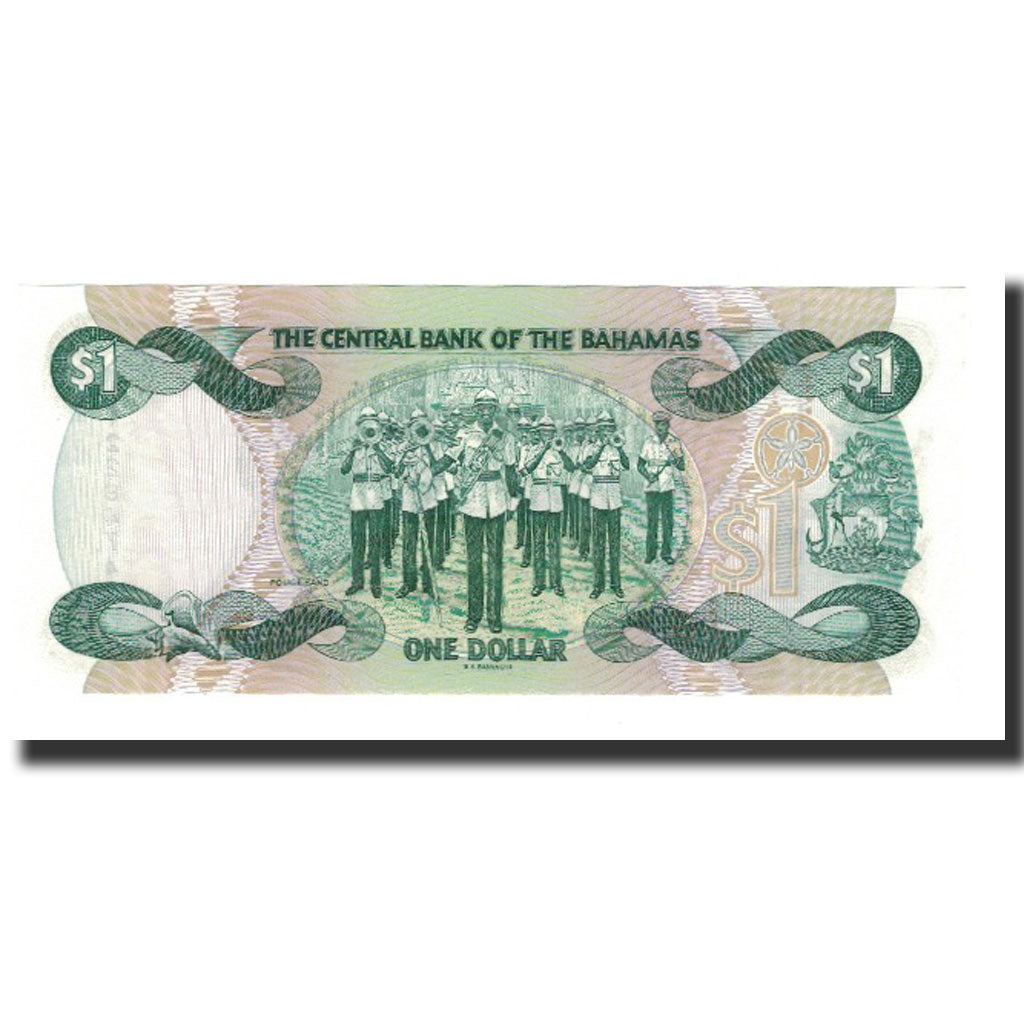 Billet, Bahamas, 1 Dollar, L.1974 (1984), KM:43b, NEUF