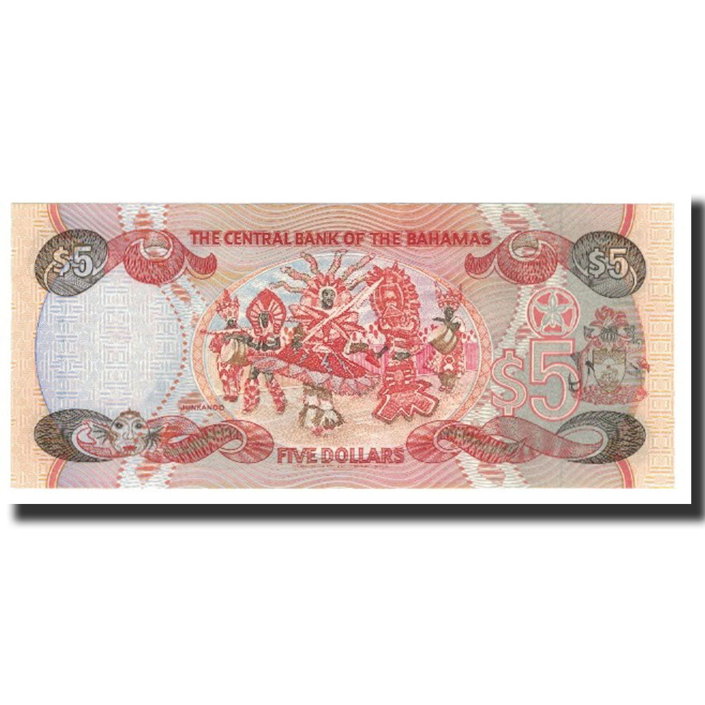 Banknote, Bahamas, 5 Dollars, L.1974 (1995), KM:52a, UNC(65-70)