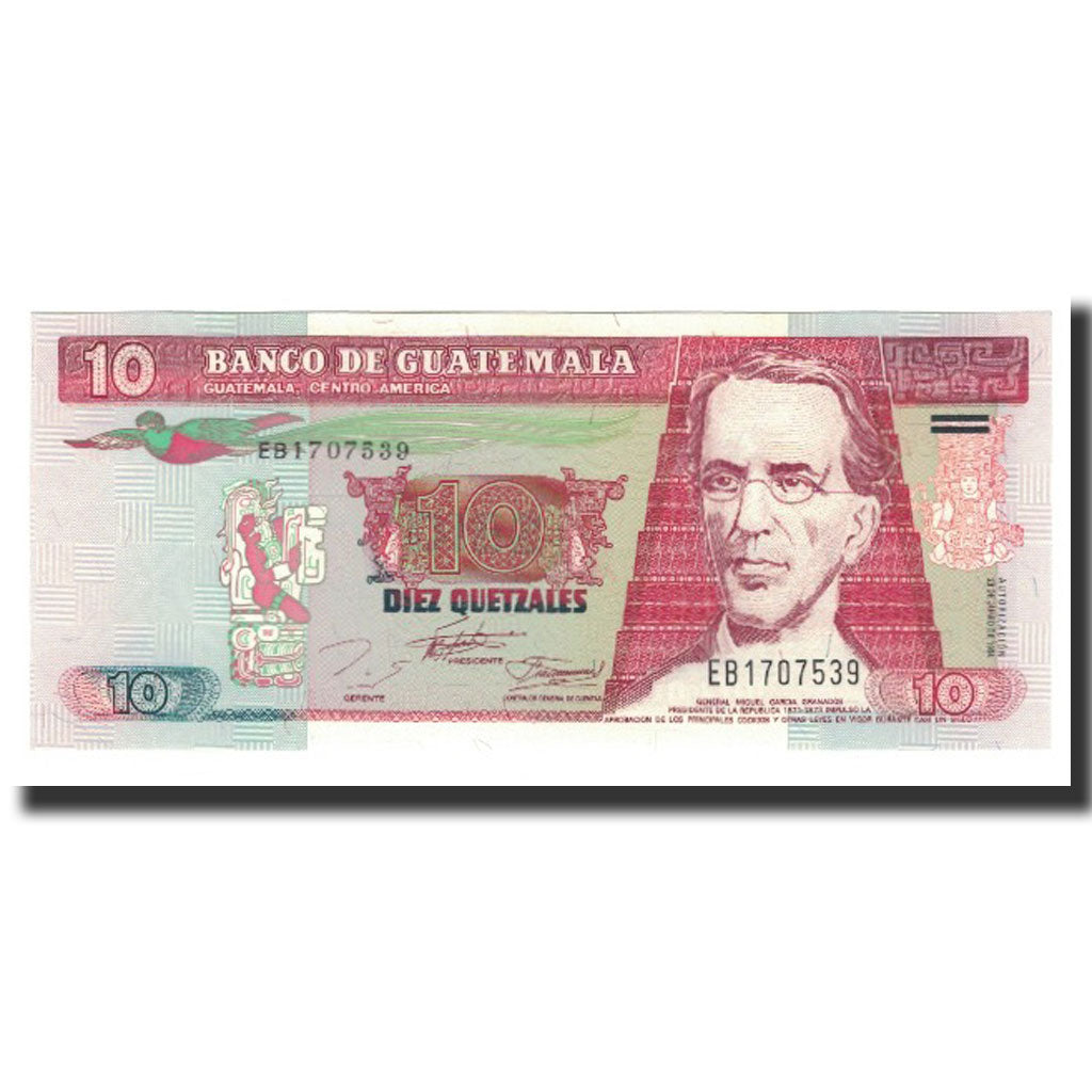 Banknote, Guatemala, 10 Quetzales, 1994-6-29, KM:91, UNC(65-70)