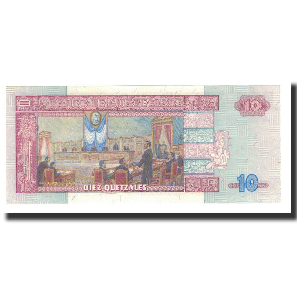 Banknote, Guatemala, 10 Quetzales, 1994-6-29, KM:91, UNC(65-70)