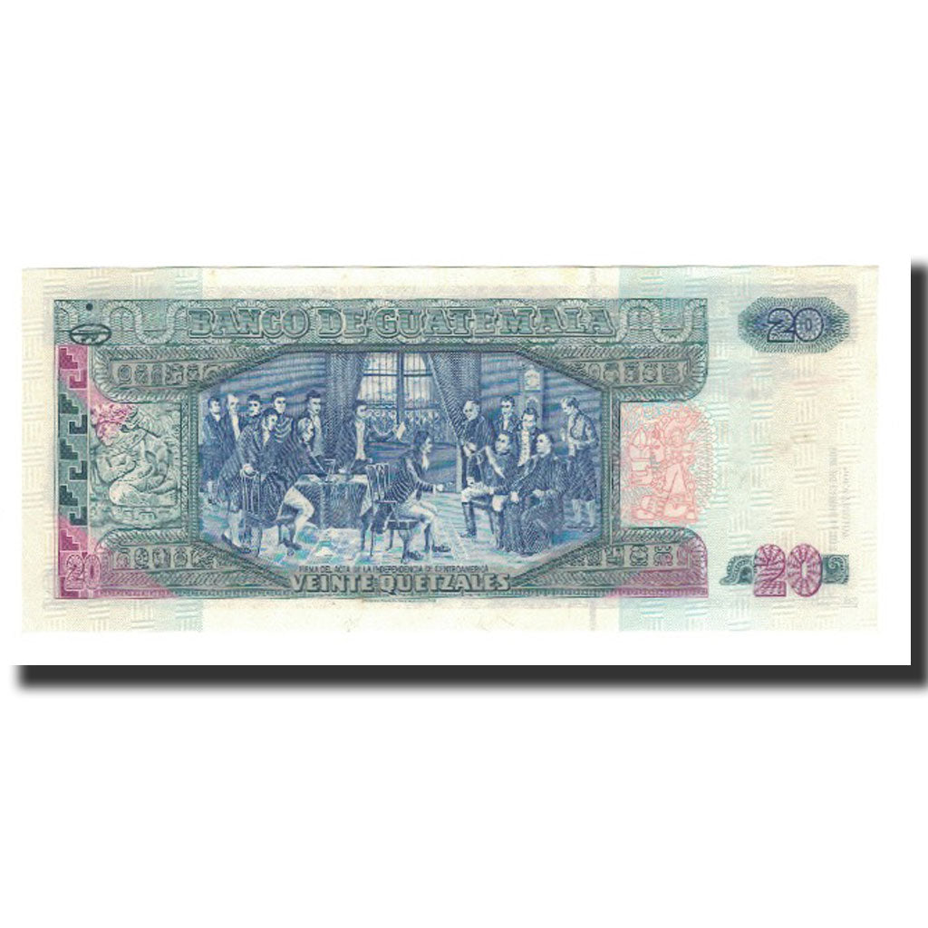 Banknote, Guatemala, 20 Quetzales, 2003-02-12, KM:108, UNC(65-70)