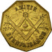France, Token, Masonic, AU(55-58), Brass, Labouret:347