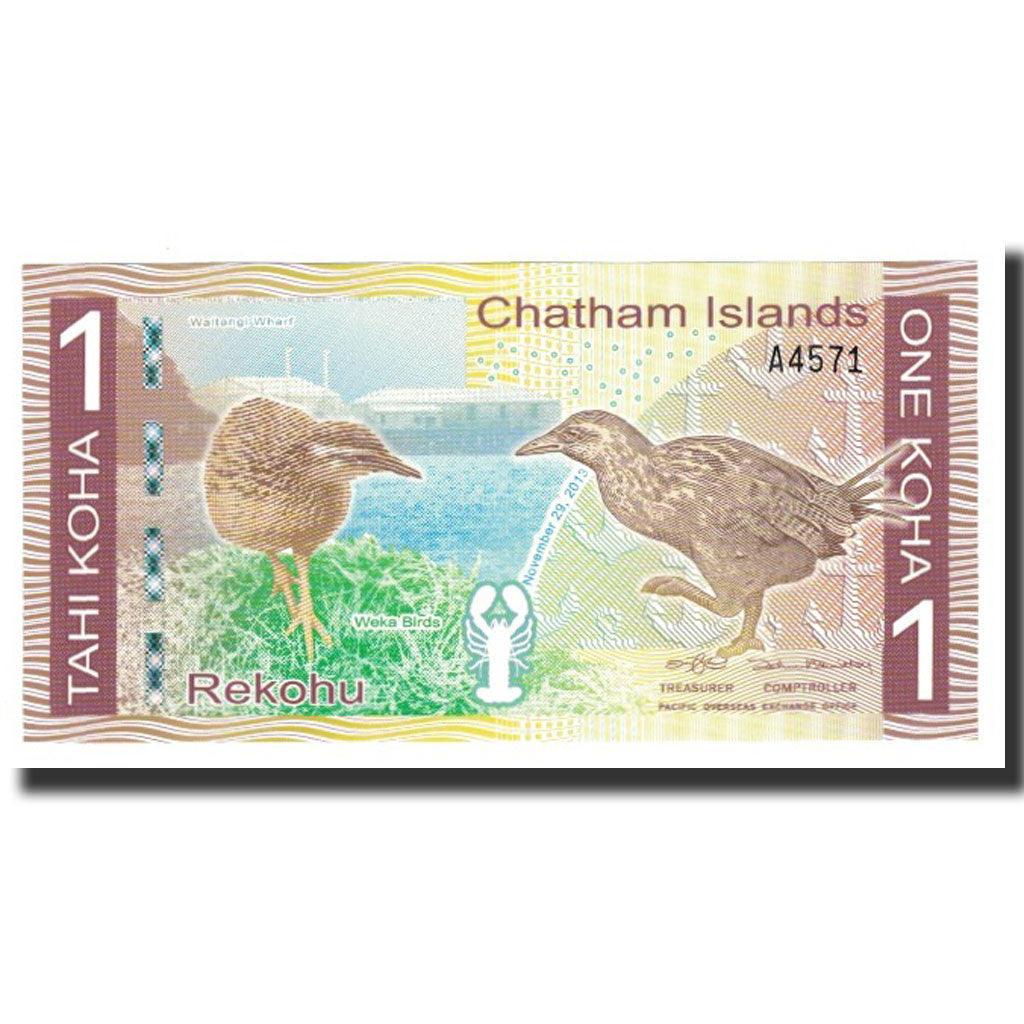 New Zealand, 1 Koha, KM:New, 2013-11-29, UNC(65-70)