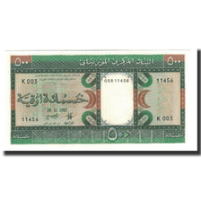 Mauritania, 500 Ouguiya, KM:6c, 1985-11-28, UNC(65-70)