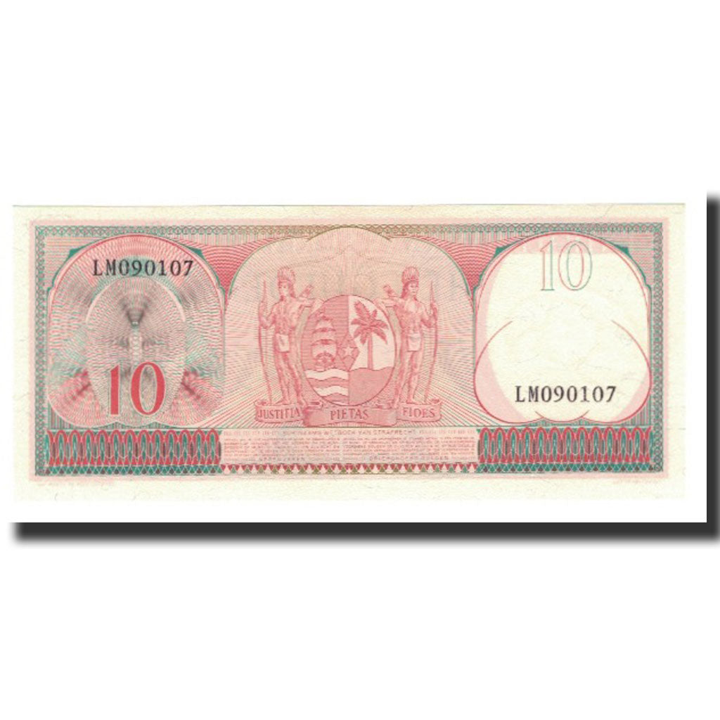 Banknote, Surinam, 10 Gulden, 1963-09-01, KM:121, UNC(65-70)