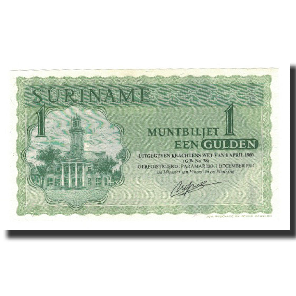 Banknote, Surinam, 1 Gulden, 1984-12-01, KM:116h, UNC(65-70)