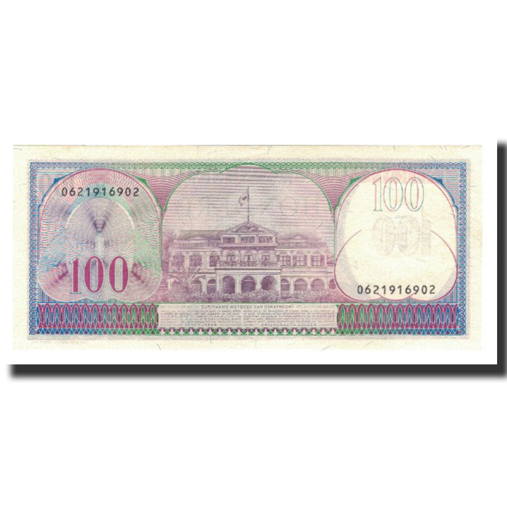 Biljet, Suriname, 100 Gulden, 1985-11-01, KM:128b, NIEUW