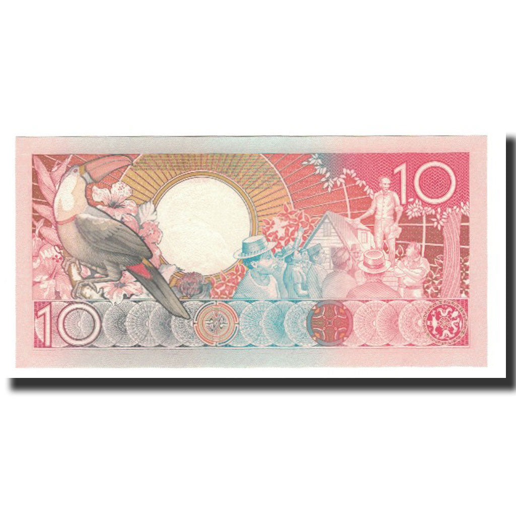 Surinam, 10 Gulden, 1986-07-01, KM:131a, UNC(65-70)