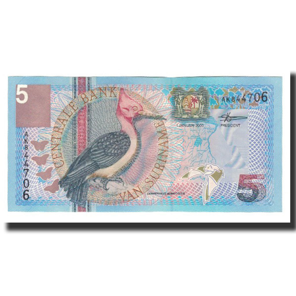 Banconote, Suriname, 5 Gulden, KM:146, 2000-01-01, FDS