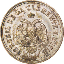 France, Masonic, Token, 1834, MS(60-62), Silver, Labouret #168, 6.90