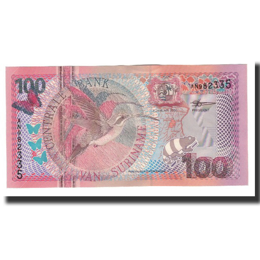 Surinam, 100 Gulden, 2000-01-01, KM:149, UNC(65-70)