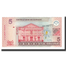 Surinam, 5 Dollars, 2004-01-01, KM:157a, UNC(65-70)