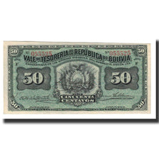 Bolivia, 50 Centavos, 1902-11-29, KM:91a, SPL+