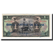 Banknote, Bolivia, 1 Boliviano, Undated 1929, KM:112, UNC(64)