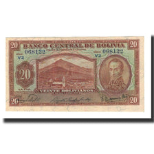 Bolivia, 20 Bolivianos, L.1928, KM:131, UNC(65-70)