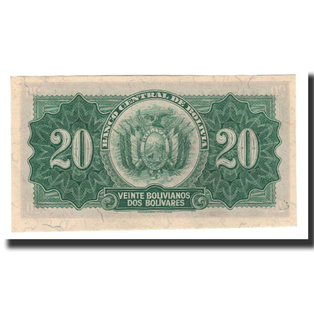 Bolivia, 20 Bolivianos, L.1928, KM:131, UNC(65-70)