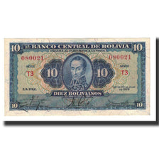 Billete, 10 Bolivianos, L.1928, Bolivia, KM:130, SC+