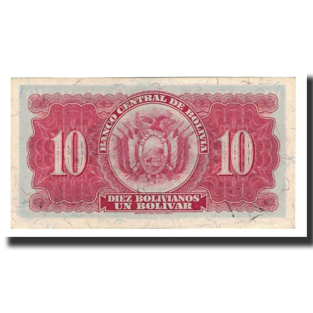 Billete, 10 Bolivianos, L.1928, Bolivia, KM:130, SC+