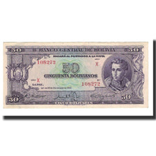 Bolivia, 50 Bolivianos, L.1945, KM:141, UNC(64)